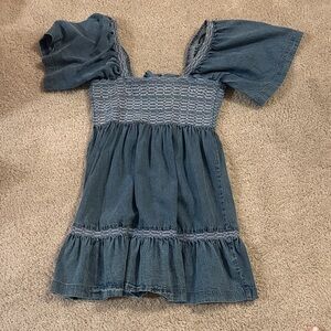 Free People Women’s Dress in Denim Blue